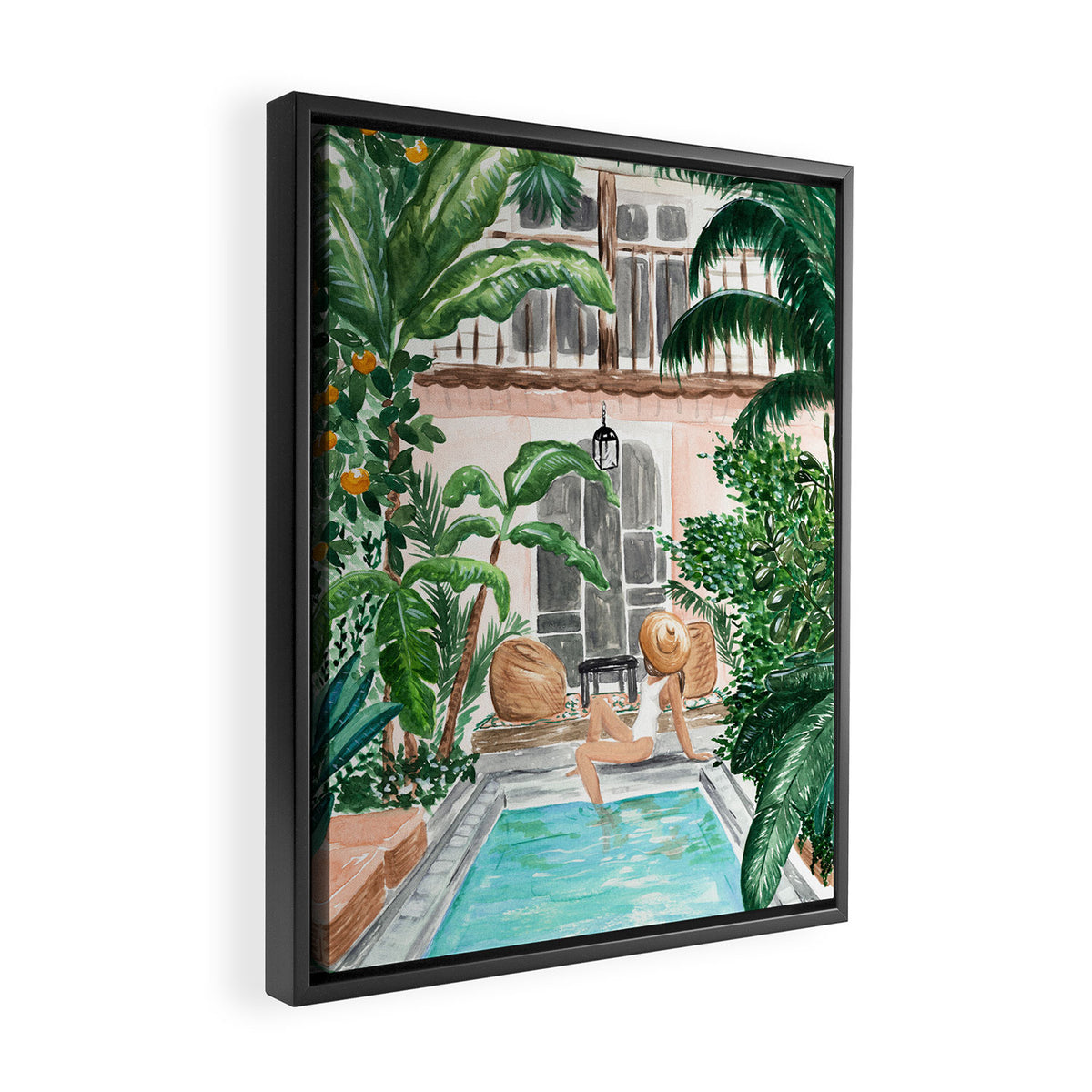 Moroccan Dream Framed Canvas Print Gallery Image 2