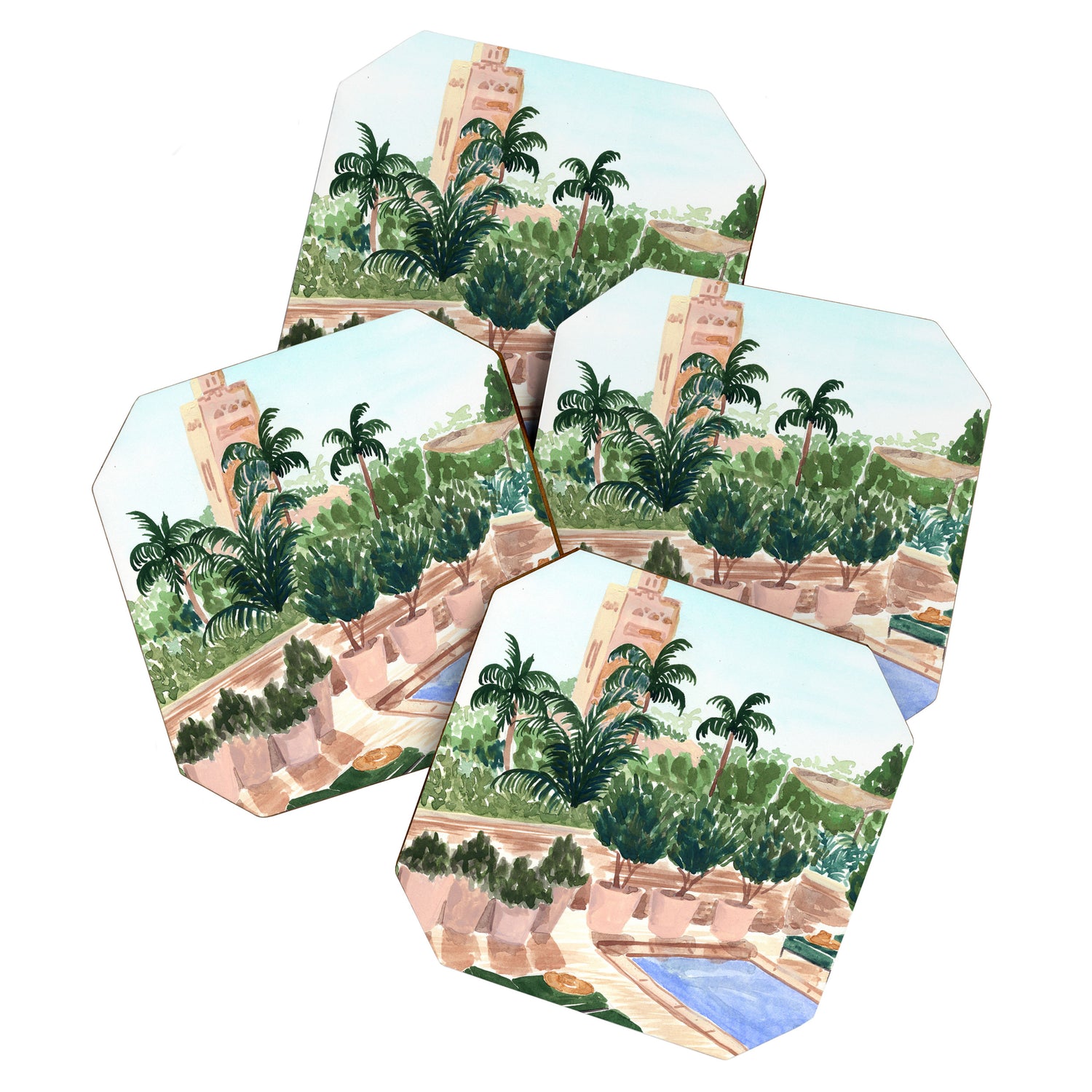 Moroccan Hotel Coaster Gallery Image 1