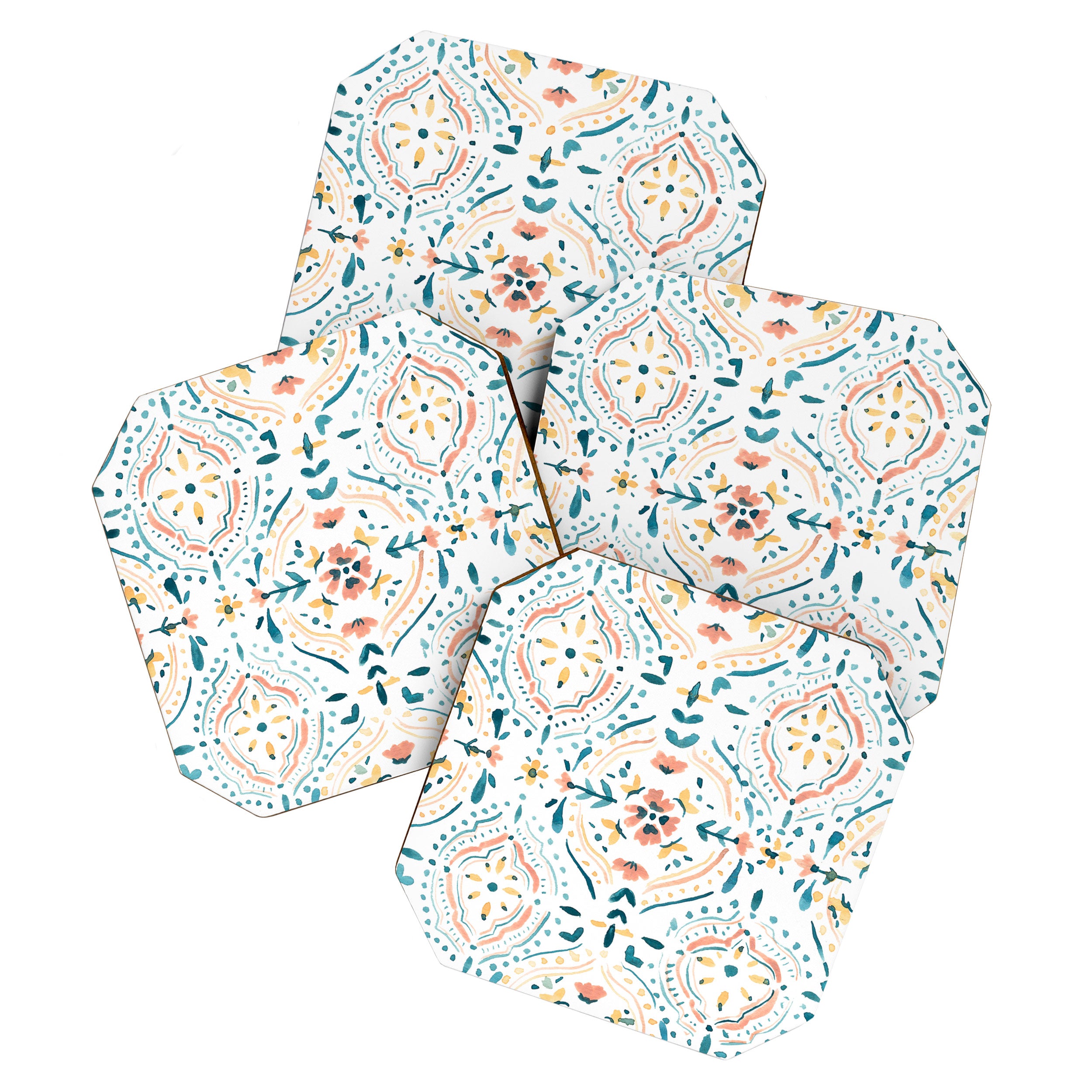 Moroccan Tiles Coaster Gallery Image 1