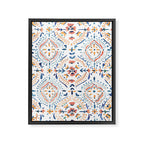 Moroccan Tiles Framed Canvas Print Gallery Image 6