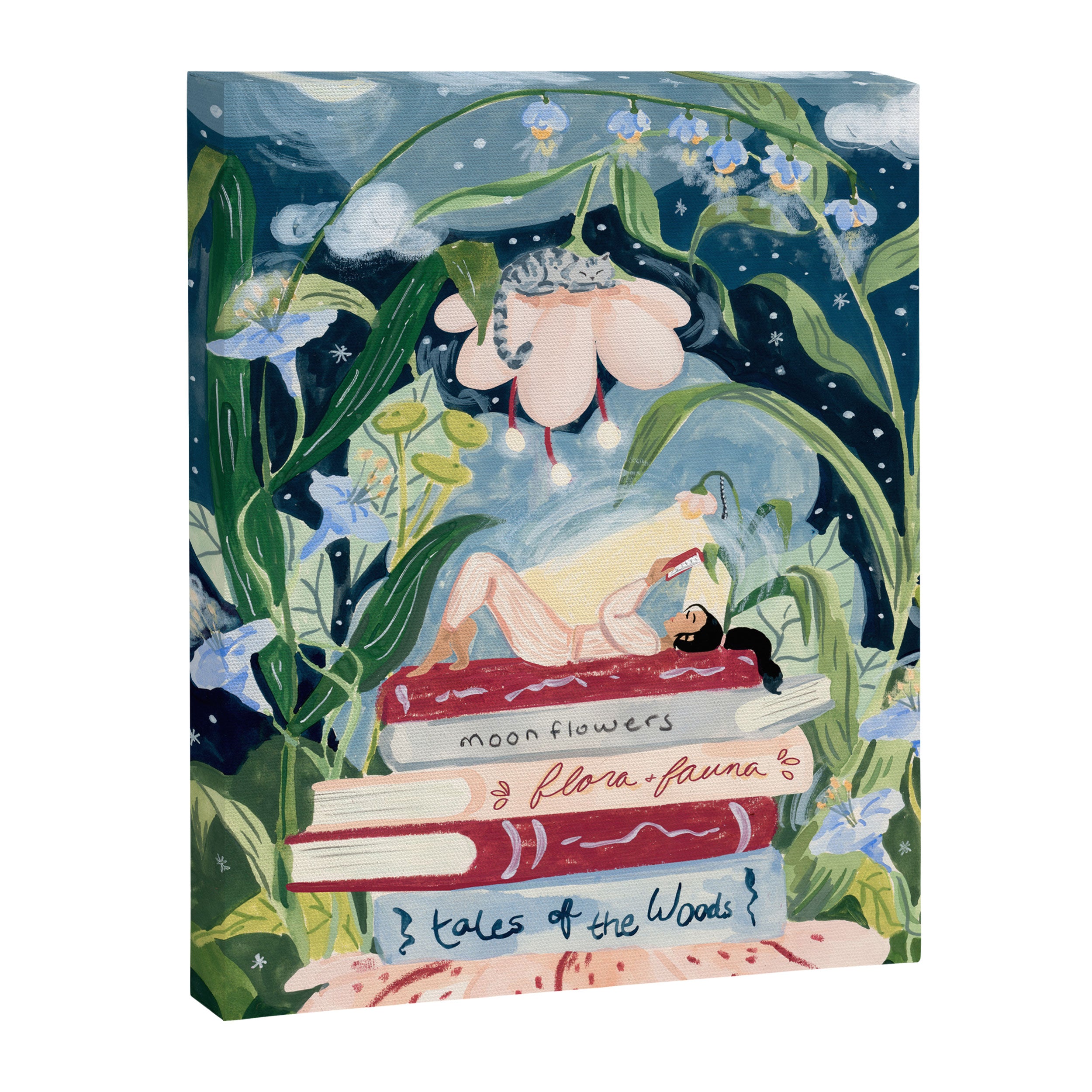 Night Reading Canvas Print Gallery Image 6