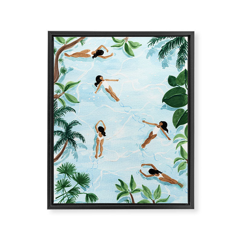 Ocean Dream Framed Canvas Print Gallery Image 6