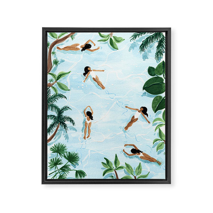 Ocean Dream Framed Canvas Print Gallery Image 1