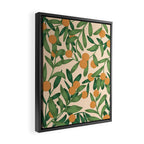 Oranges in the Tree Framed Canvas Print Gallery Image 2