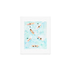 Paddle Boarding Art Print Gallery Image 1