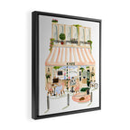 Paris Framed Canvas Print Gallery Image 2