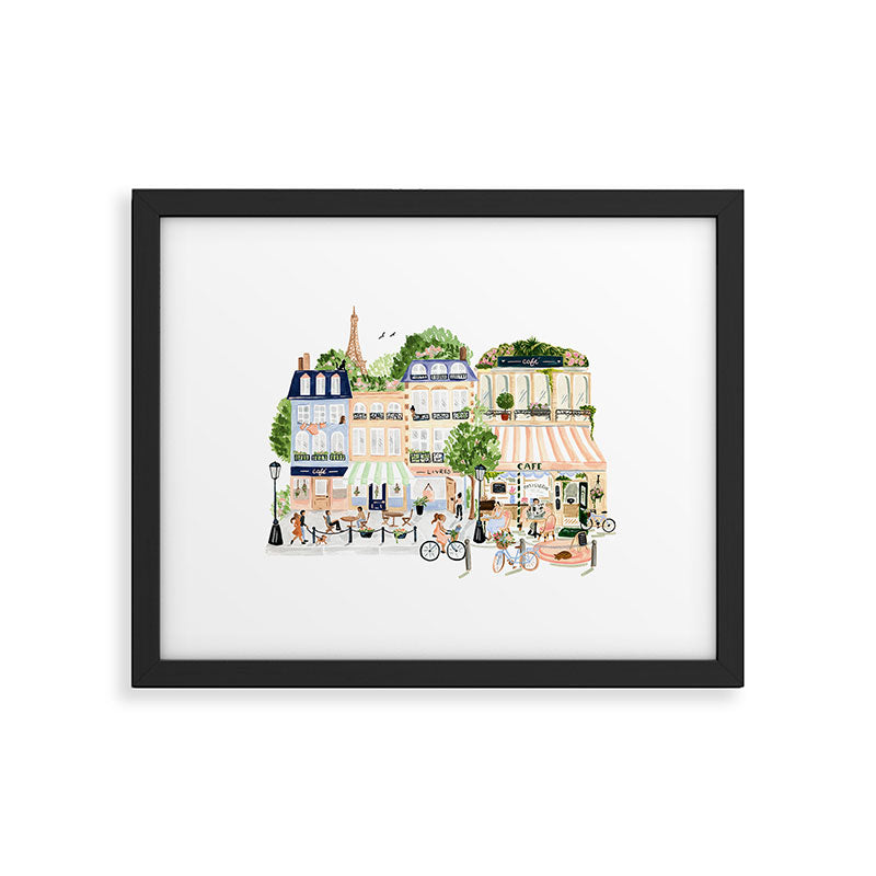 Paris Landscape Framed Art Print Gallery Image 4