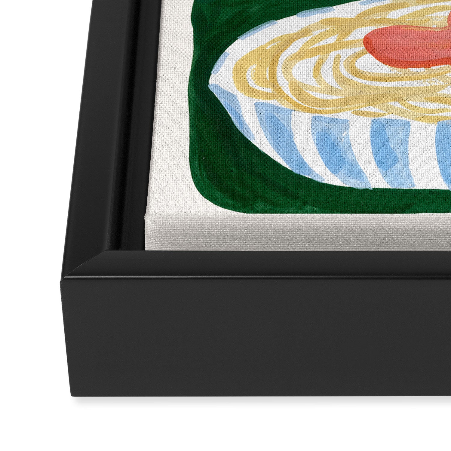 Pasta Please! Framed Canvas Print Gallery Image 3