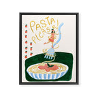 Pasta Please! Framed Canvas Print Gallery Image 6