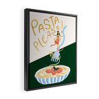 Pasta Please! Framed Canvas Print Gallery Image 2