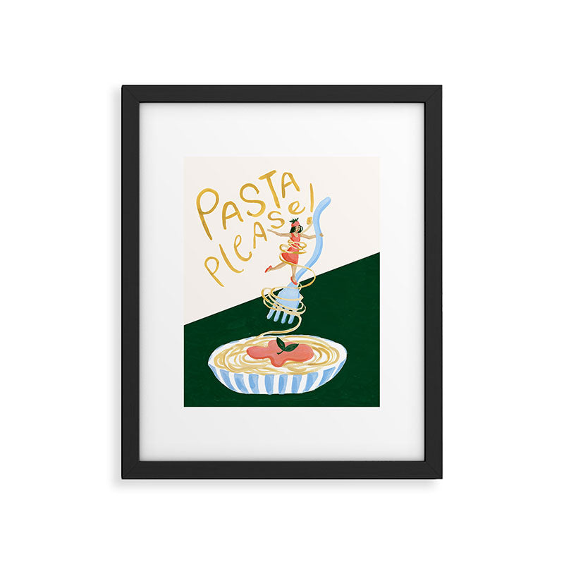 Pasta Please! Framed Art Print Gallery Image 5