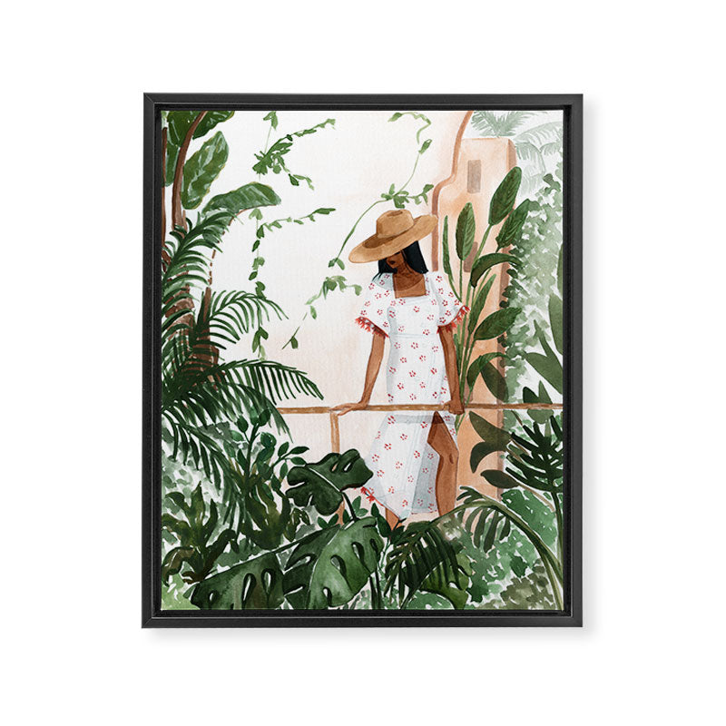 Peaceful Morocco Framed Canvas Print Gallery Image 6