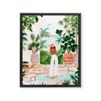 Peaceful Morocco II Framed Canvas Print Gallery Image 6