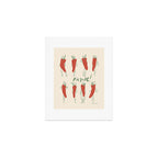 Picante! Spicy chili pepper people Art Print Gallery Image 1