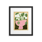 Pilea Framed Art Print Gallery Image 5