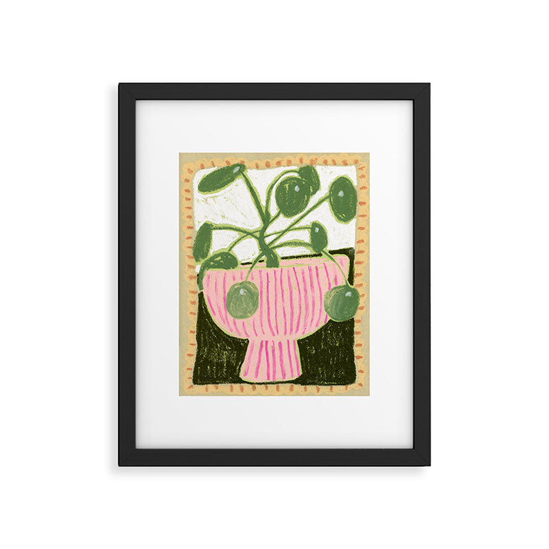 Pilea Framed Art Print Gallery Image 5