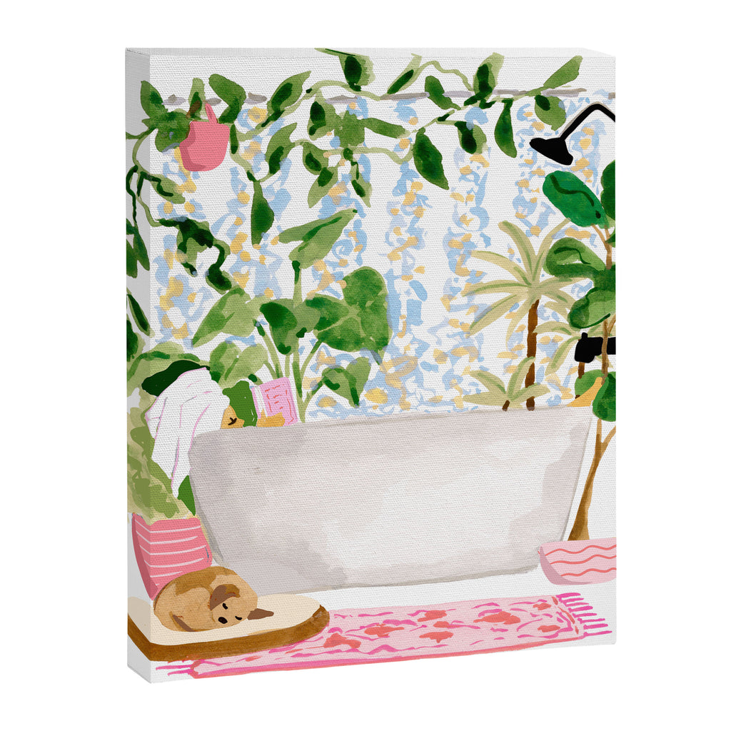 Plant Bath Canvas Print Gallery Image 8
