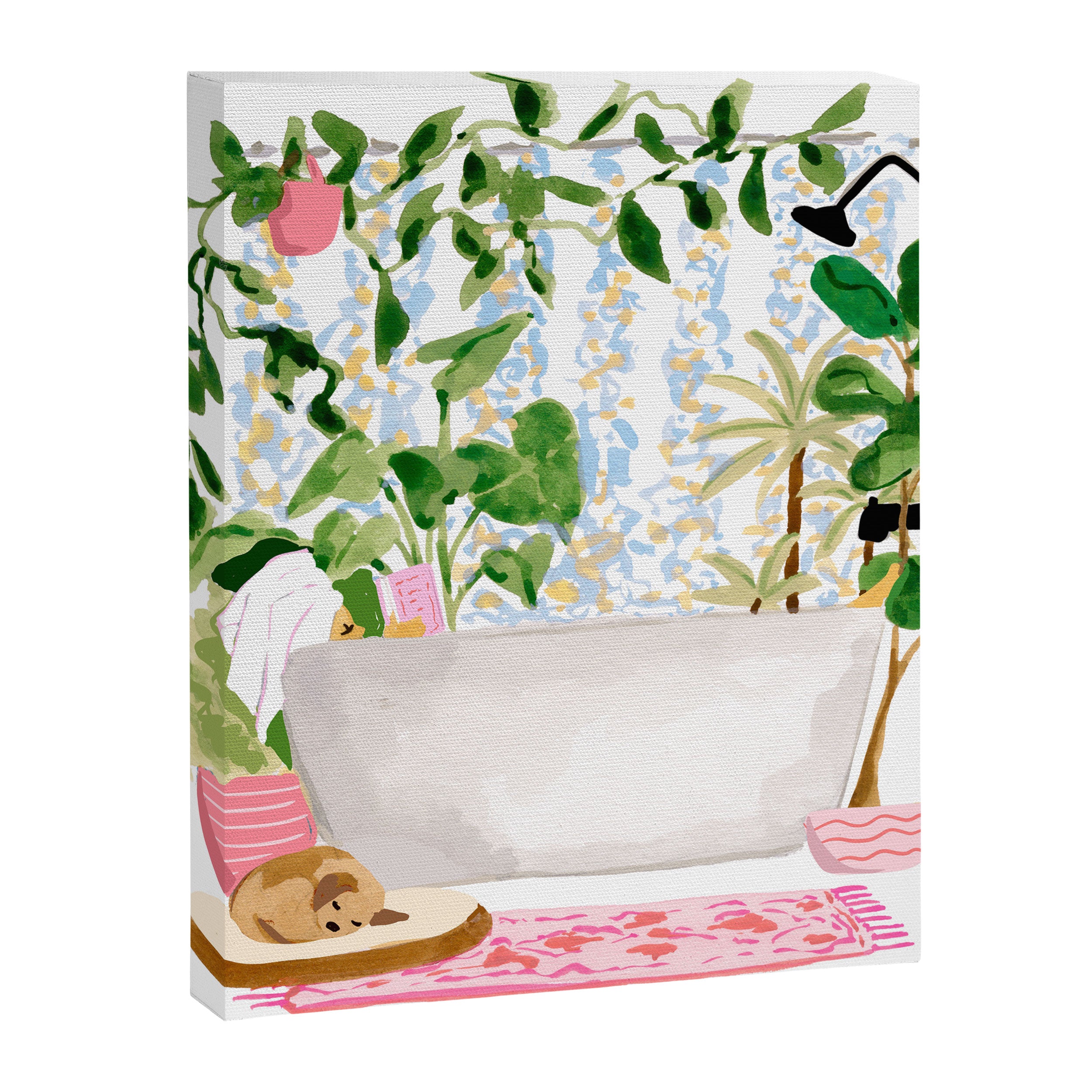 Plant Bath Canvas Print Gallery Image 8