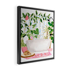 Plant Bath Framed Canvas Print Gallery Image 2