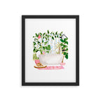 Plant Bath Framed Art Print Gallery Image 6
