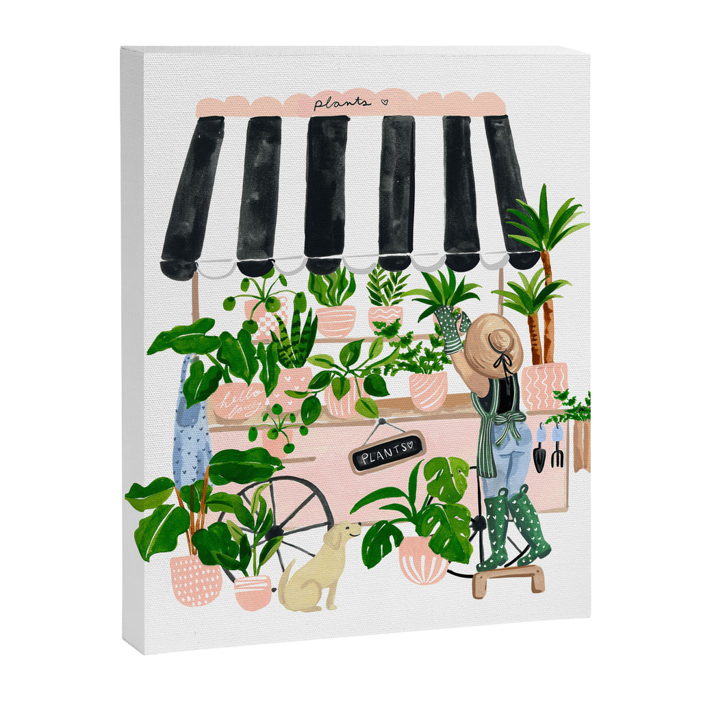 Plant Cart Canvas Print Gallery Image 6