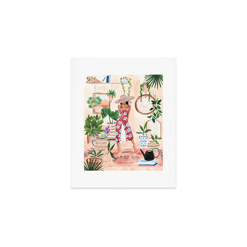 Plant Lady Art Print Gallery Image 1