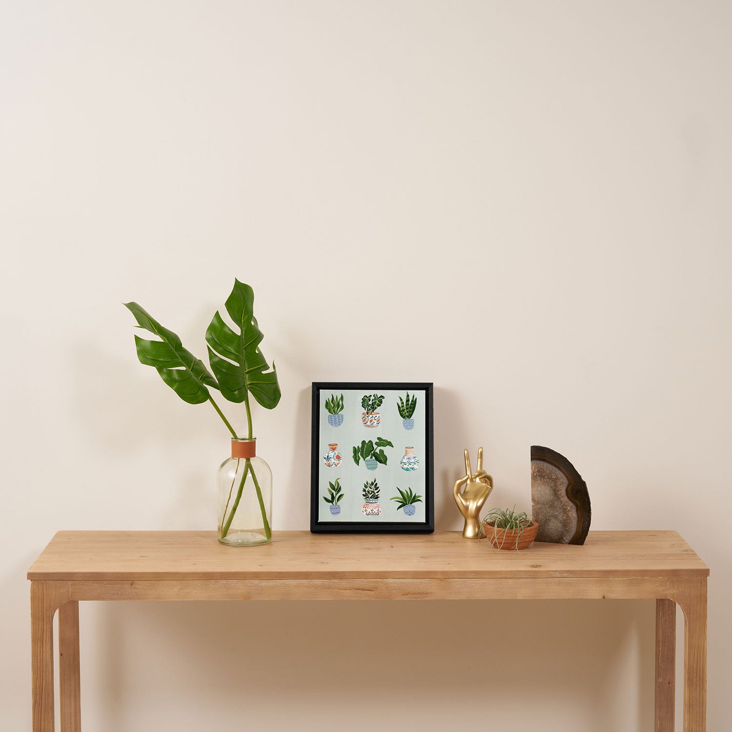 Plants Framed Canvas Print Gallery Image 4