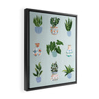 Plants Framed Canvas Print Gallery Image 2
