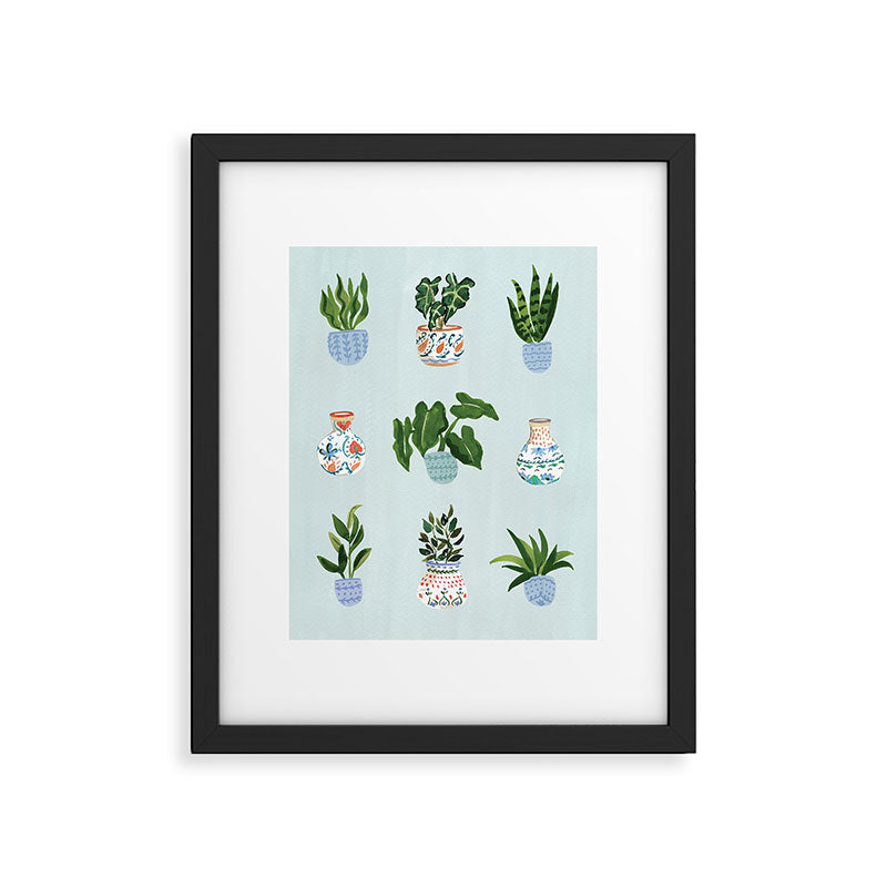 Plants Framed Art Print Gallery Image 5