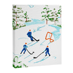 Pond Hockey Canvas Print Gallery Image 6