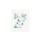 Pond Hockey Art Print Gallery Image 1