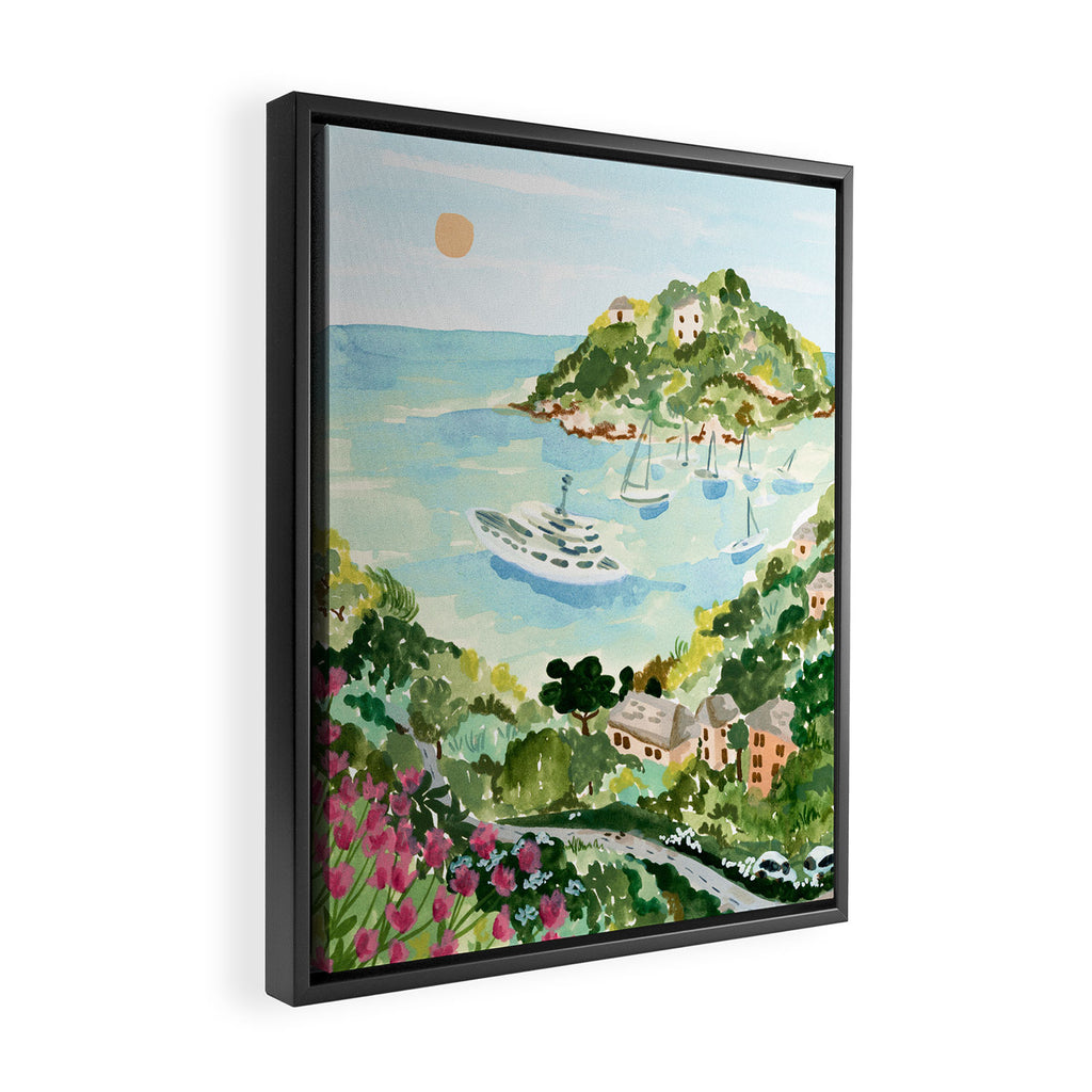 Portofino Framed Canvas Print Gallery Image 2