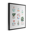 Pots Framed Canvas Print Gallery Image 2