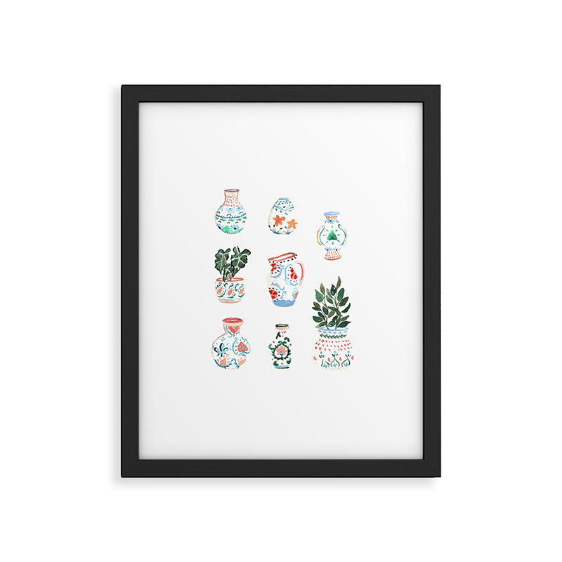 Pots Framed Art Print Gallery Image 5