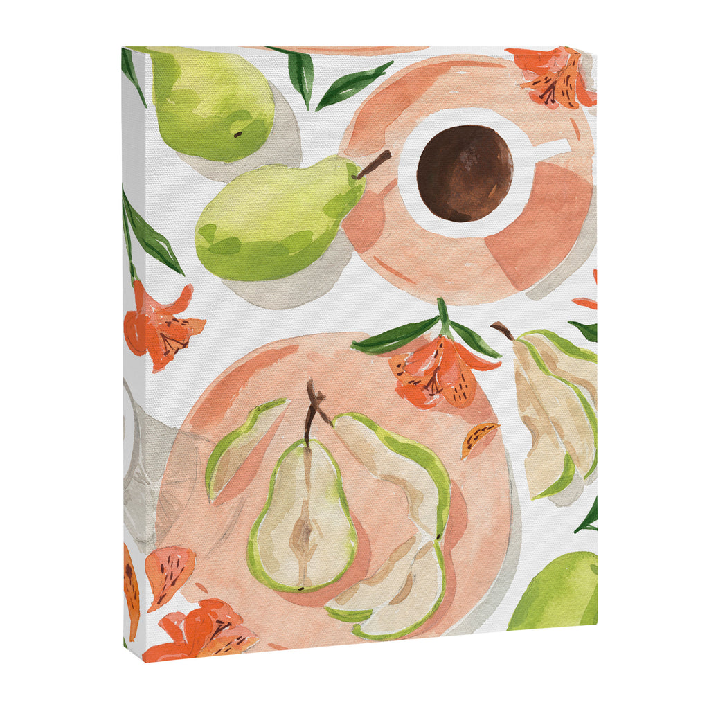 Pretty Pears Still Life Canvas Print Gallery Image 6