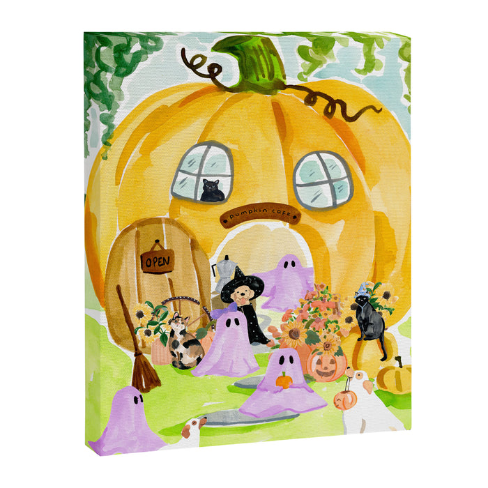Pumpkin Cafe Canvas Print Gallery Image 1