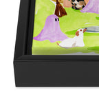 Pumpkin Cafe Framed Canvas Print Gallery Image 3