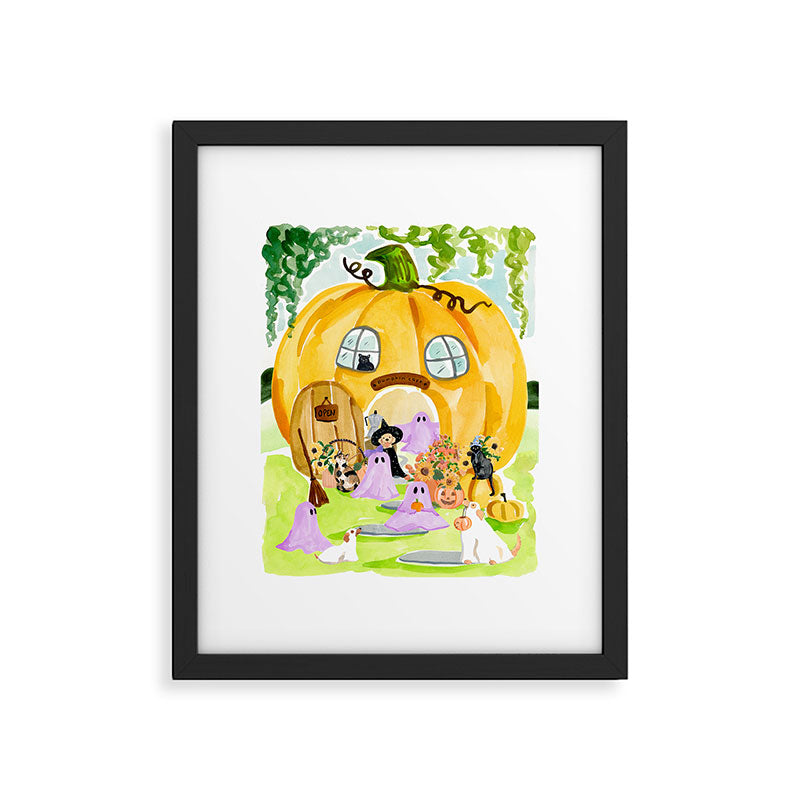 Pumpkin Cafe Framed Art Print Gallery Image 5