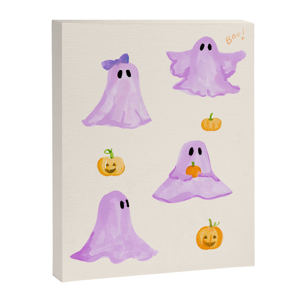 Purple Ghosts Canvas Print Gallery Image 6