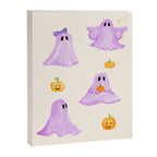 Purple Ghosts Canvas Print Gallery Image 6