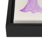 Purple Ghosts Framed Canvas Print Gallery Image 3