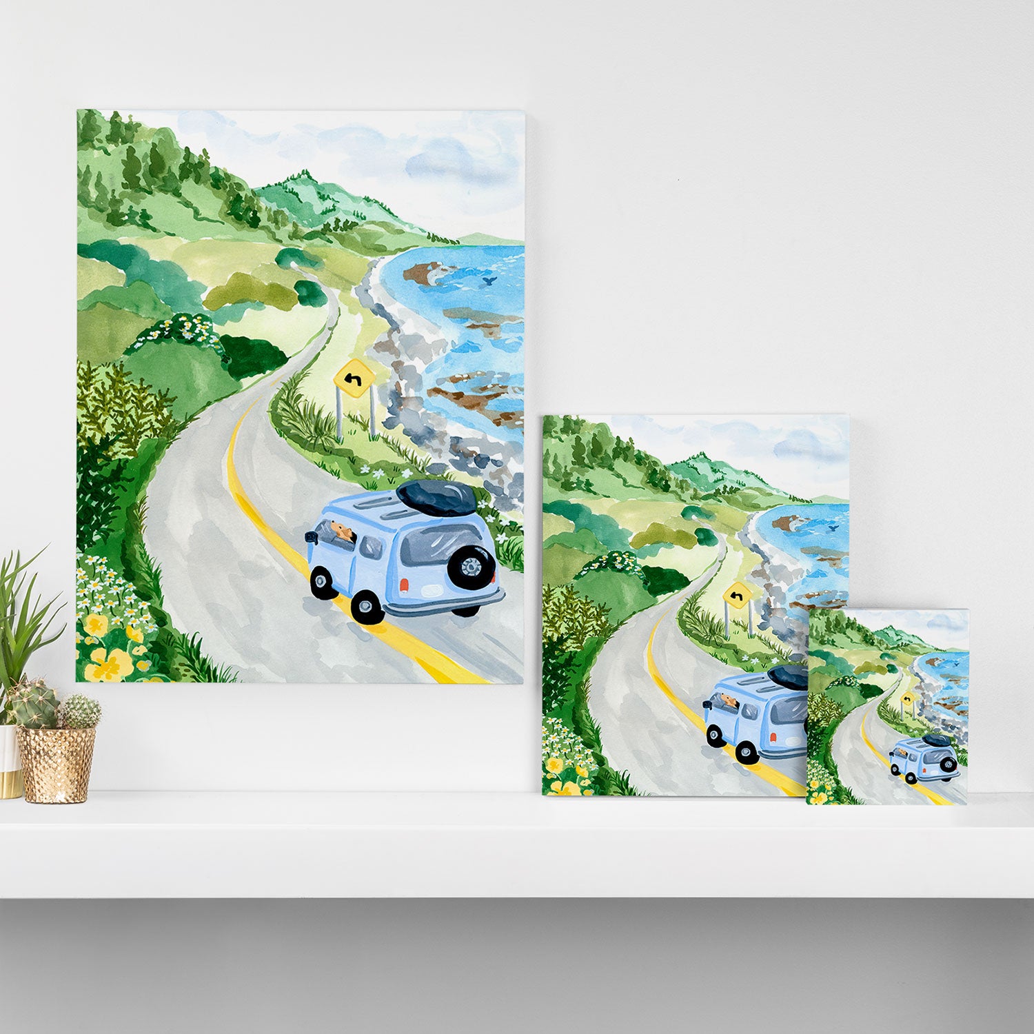 Road Trip II Canvas Print Gallery Image 3