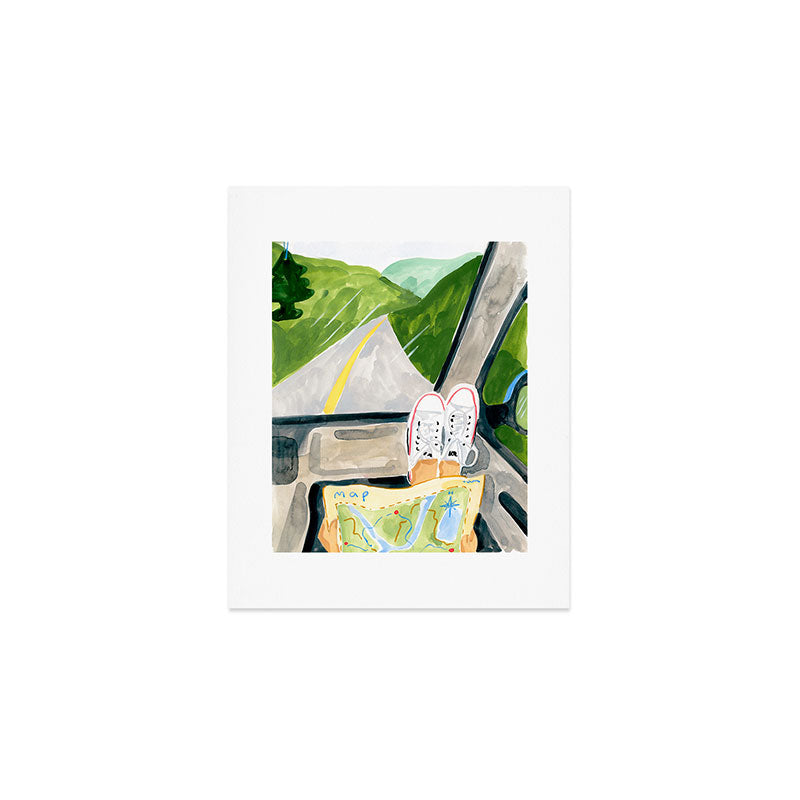 Road Trip Art Print Gallery Image 1