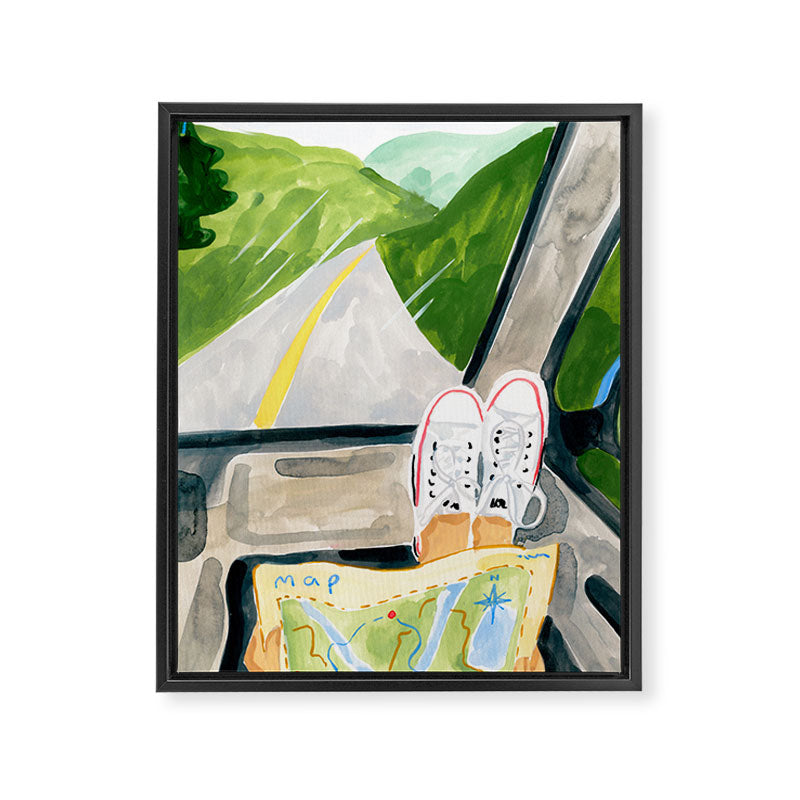 Road Trip Framed Canvas Print Gallery Image 6