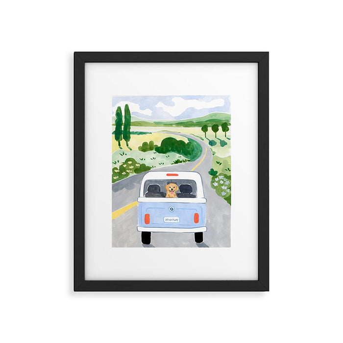 Road Trip II Framed Art Print Gallery Image 1