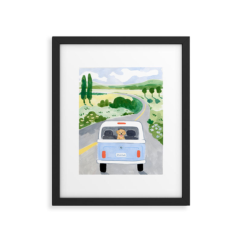 Road Trip II Framed Art Print Gallery Image 5