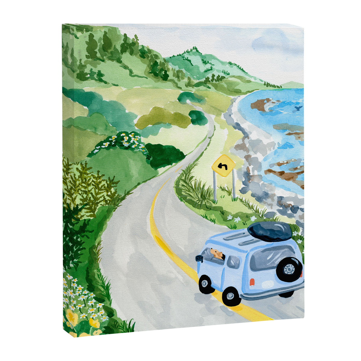 Road Trip II Canvas Print Gallery Image 6