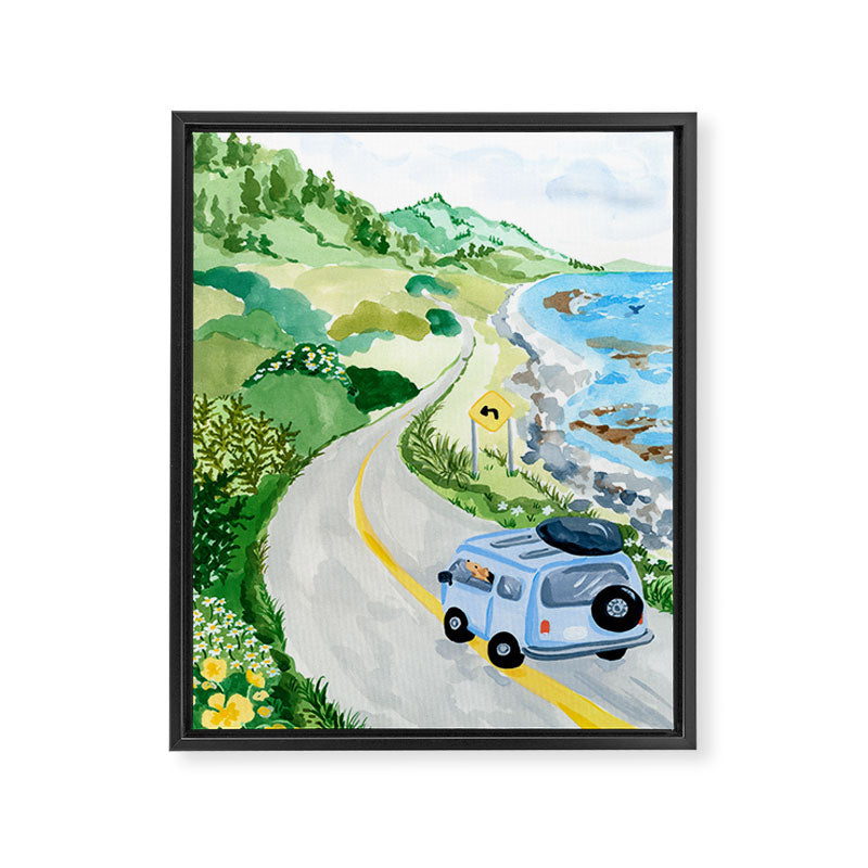 Road Trip II Framed Canvas Print Gallery Image 6