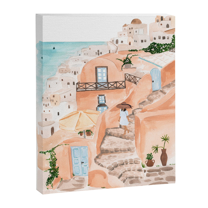 Santorini Canvas Print Gallery Image 1