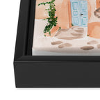 Santorini Framed Canvas Print Gallery Image 3